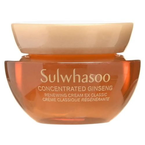 SULWHASOO Concentrated Ginseng Renewing Arckrém EX Classic 5ml, termékminta