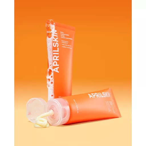 APRILSKIN Real Carrotene Acne Arctisztító Hab 120g