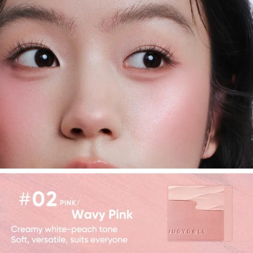 JUDYDOLL Satin Arcpirosító Paletta #02 Wavy Pink 5g