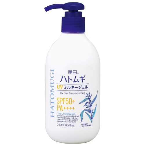 REIHAKU Hatomugi UV Milky Gel 250ml (SPF50+ PA++++)