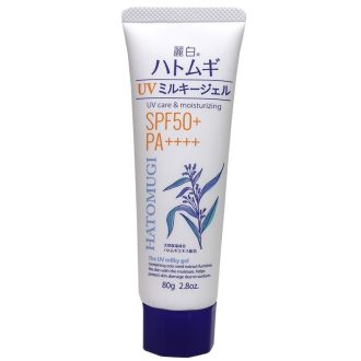   REIHAKU Hatomugi UV Milky Fényvédő Gél 80ml (SPF50+ PA++++)