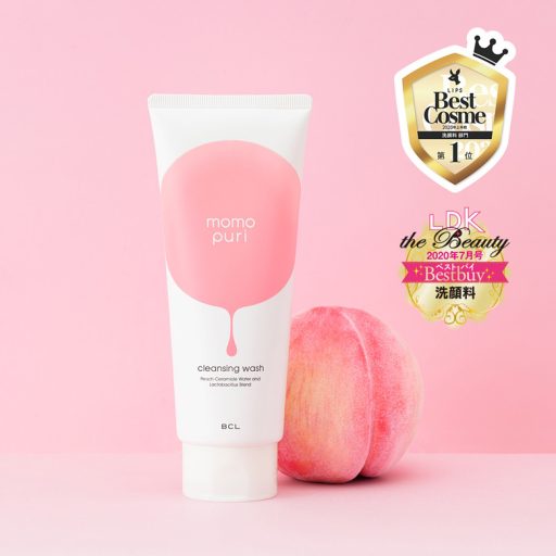 MOMO PURI Peach Arctisztító Hab 150g