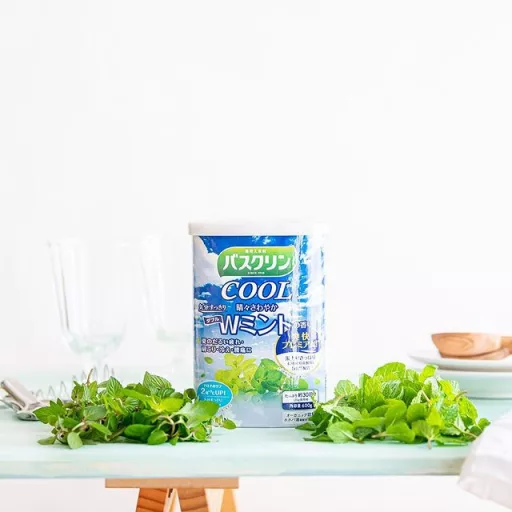 BATHCLIN Cool Bath Fürdősó - W Frissítő Menta 600g