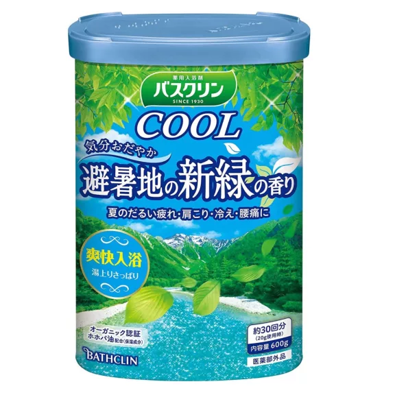 Bathclin Cool Bath Fürdősó - Green Scent 600g Bathclin Cool Bath Fürdősó - Green Scent 600g