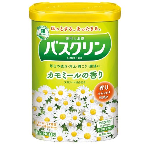 BATHCLIN Japán Fürdősó - Kamilla illatú 600g