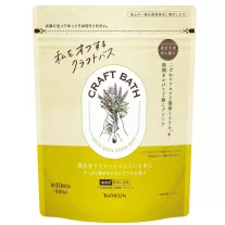 Bathclin Craft Bath Fürdősó - Citromfű illatú 400g