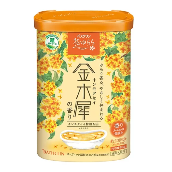 Bathclin Fürdősó - Osmanthus virág illatú 600g Bathclin Fürdősó - Osmanthus virág illatú 600g