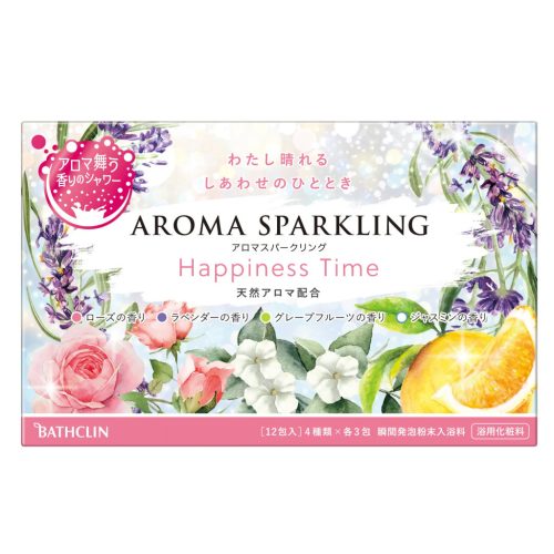 BATHCLIN Aroma Sparkling Happiness Time Fürdősó Csomag 30gx12db