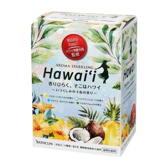 Bathclin Aroma Sparkling Hawaii Fürdősó Válogatás Csomag 30gx8db Bathclin Aroma Sparkling Hawaii Fürdősó Válogatás Csomag 30gx8db