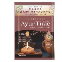 Bathclin Ayur Time Aroma Fürdősó - Balance Day 40g