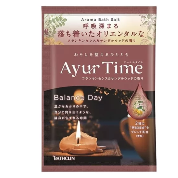 Bathclin Ayur Time Aroma Fürdősó - Balance Day 40g Bathclin Ayur Time Aroma Fürdősó - Balance Day 40g
