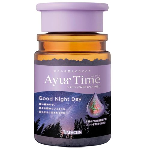 BATHCLIN Ayur Time Aroma Fürdősó - Good Night Day 520g