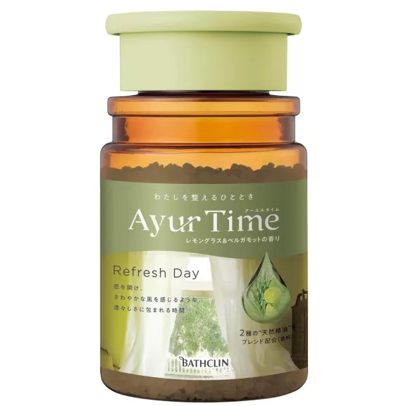 Bathclin Ayur Time Aroma Fürdősó - Refresh Day 520g Bathclin Ayur Time Aroma Fürdősó - Refresh Day 520g