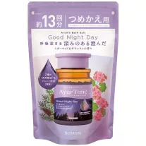   Bathclin Ayur Time Aroma Fürdősó - Good Night Day 520g utántöltő tasak