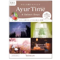   Bathclin Ayur Time Aroma Fürdősó Válogatás csomag 40gx4db