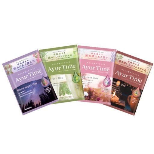 BATHCLIN Ayur Time Aroma Fürdősó csomag 40gx4db