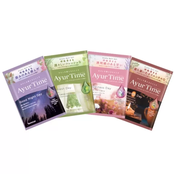 Bathclin Ayur Time Aroma Fürdősó Válogatás csomag 40gx4db Bathclin Ayur Time Aroma Fürdősó Válogatás csomag 40gx4db