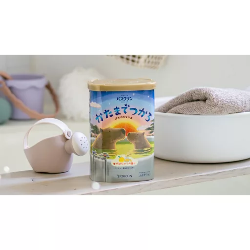 BATHCLIN Fürdősó - Katamade Tsukaro (yuzu–méz illat) 600g