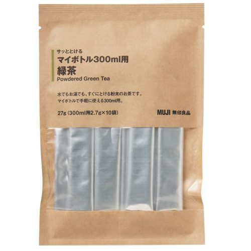 MUJI Instant Tea Por - Zöld Tea 2.7gx10db