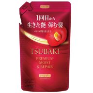   TSUBAKI Premium Moist & Repair Sampon 300ml utántöltő tasak