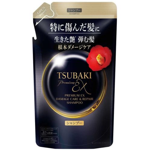 TSUBAKI Premium EX Damage Care & Repair Sampon 300ml utántöltő tasak