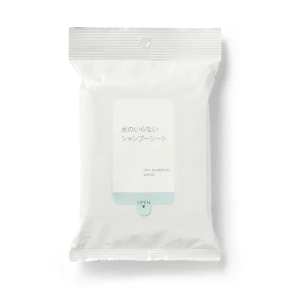 Muji Szárazsampon Kendők víz nélküli hajmosáshoz 12db Muji Szárazsampon Kendők víz nélküli hajmosáshoz 12db