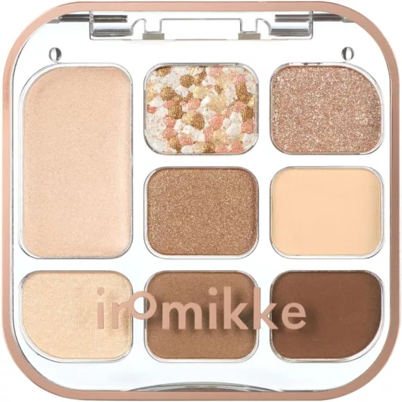 IROMIKKE 8-color Szemhéjfesték Paletta 01 Brown Sugar IROMIKKE 8-color Szemhéjfesték Paletta 01 Brown Sugar