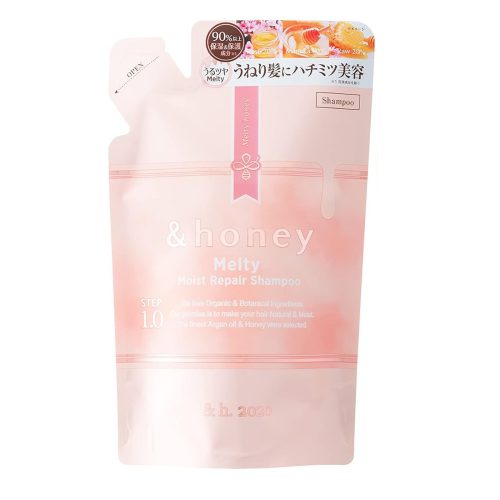 AND HONEY Melty Moist 1.0 Shampoo 350ml refill