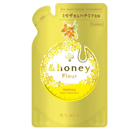 AND HONEY Fleur Mimosa 2.0 Moist Hajbalzsam 350g utántöltő tasak