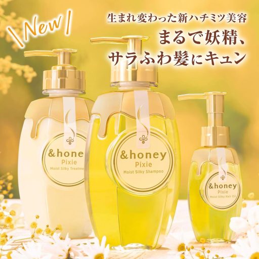 And Honey Pixie Moist Silky 1.0 Sampon 440ml