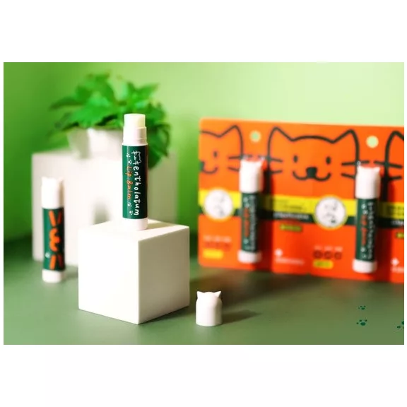 Mentholatum 3D Cat Ear Ajakbalzsam - Mentolos (SPF15) Mentholatum 3D Cat Ear Ajakbalzsam - Mentolos (SPF15)