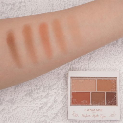 CANMAKE Perfect Multi Eyes Szemhéjfesték Paletta 03 Antique Terracotta