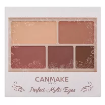   Canmake Perfect Multi Eyes Szemhéjfesték Paletta 05 Almond Mocha