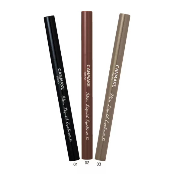 Canmake Slim Liquid Eyeliner Szemceruza 01 Black Canmake Slim Liquid Eyeliner Szemceruza 01 Black