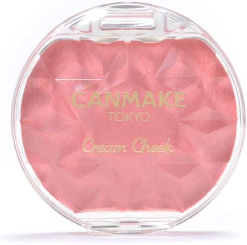 CANMAKE Cream Cheek Arcpirosító (Pearl Type) P01 Peach Dazzle