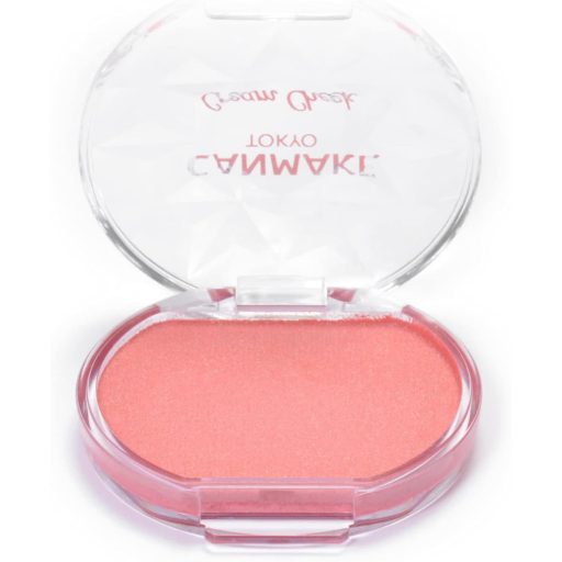CANMAKE Cream Cheek Arcpirosító (Pearl Type) P01 Peach Dazzle