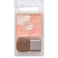   Canmake Glow Fleur Cheeks Arcpirosító Paletta (Blend Type) + ecset B01 Cotton Coral