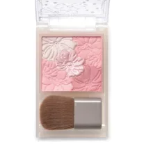   Canmake Glow Fleur Cheeks Arcpirosító Paletta (Blend Type) + ecset B02 Rose Ballerina