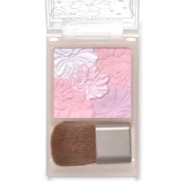  Canmake Glow Fleur Cheeks Arcpirosító Paletta (Blend Type) + ecset B03 Lavender Dream