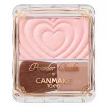   Canmake Powder Cheeks N Arcpirosító + ecset P04 Clever Beige