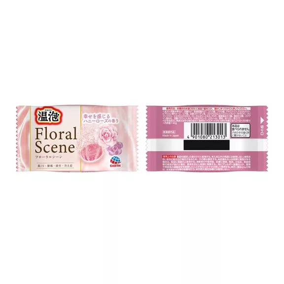 Earth Onpo Floral Scene Fürdősó Tabletta - Mézes Rózsa illat 40g Earth Onpo Floral Scene Fürdősó Tabletta - Mézes Rózsa illat 40g