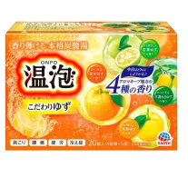   Earth Onpo Yuzu válogatás Fürdősó Tabletta válogatás csomag 40gx20db