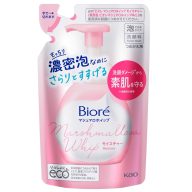   BIORÉ Marshmallow Whip Arctisztító Hab - Moisture 130ml utántöltő tasak