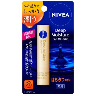 NIVEA Deep Moisture Ajakbalzsam - Honey (SPF26 PA++)