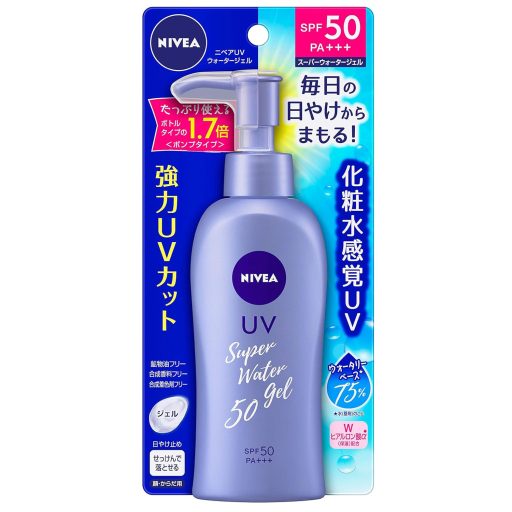 NIVEA UV Super Water Fényvédő Gél 140g (SPF50+ PA++++)