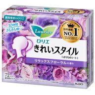   LAURIER Kirei Style Tisztasági Betét - Megnyugtató Virág illatú 72db