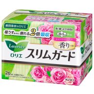   LAURIER Slim Guard Egészségügyi Betét 20.5cm Rózsa illatú 26db
