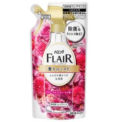   FLAIR Frissítő és Ránctalanító Textil Permet - Elegáns Édes Virág illat 240ml utántöltő