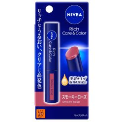   NIVEA Rich Care and Color Ajakbalzsam - Smoky Rose (SPF20 PA++)