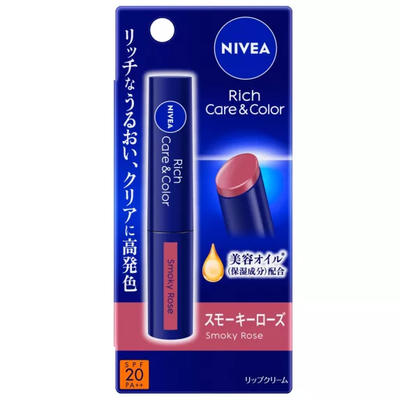 Nivea Rich Care and Color Ajakbalzsam - Smoky Rose (SPF20 PA++) Nivea Rich Care and Color Ajakbalzsam - Smoky Rose (SPF20 PA++)
